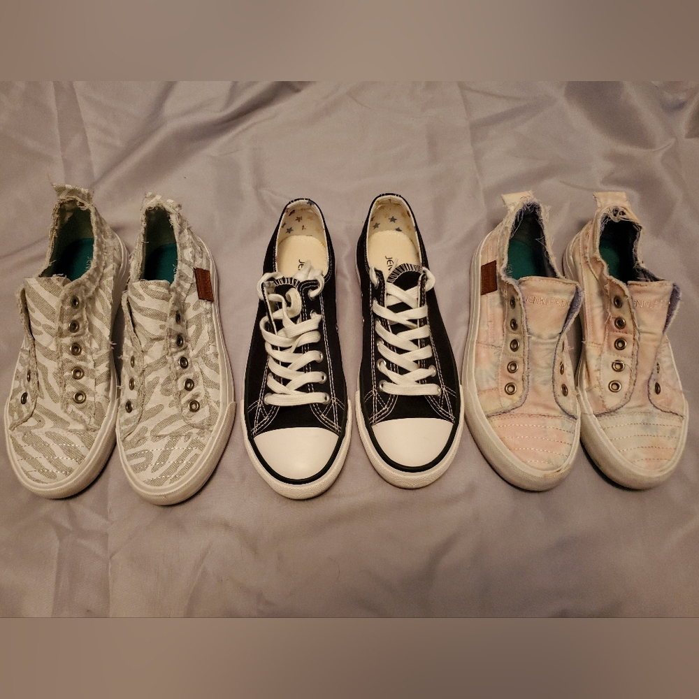 3Pair Bundle Jen Ardor Shoes, Size: 6.5